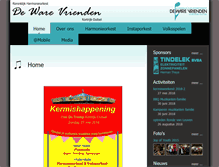 Tablet Screenshot of dewarevrienden.info